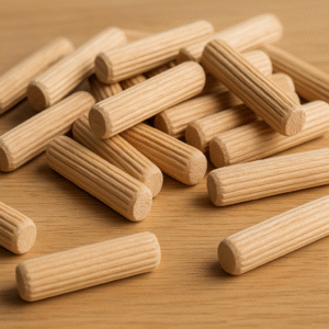 Sacos de espigas de madera completos