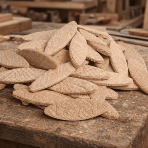 Galletas de madera para ensamblaje (bolsa de 1.000 unidades)